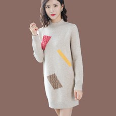 반폴라 여성 스웨터 하프기장 겨울 가을 옷 와이드 루즈핏 핏아우터