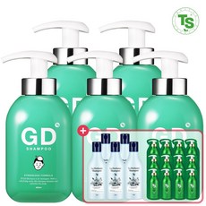 TS GD 청소년 샴푸 400ml*5+라퍼퓸100g*5+골드플러스6g*12 (샴푸만 2 572ml)