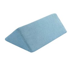 교정 베개 삼각쿠션 병상간호환자 옆으로 자는 등받이, 사파이어 50x20x20cm