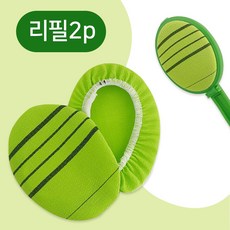 등밀이용 (때타올 리필2p) 때밀이 자루등밀이 교체용, 1개, 2개입