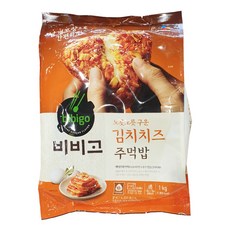 [퀴클리몰] 비비고 주먹밥 김치치즈볶음밥 100g x 10, 1개