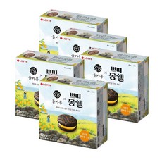 롯데 쁘띠몽쉘 제주 돌카롱 12p, 186g, 5개