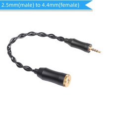 해외 FDBRO 2.5 3.5 4.4mm 여성 to 2.5 3.5 4.4mm 발란스드 오디오 어댑터 Male 변환 케이블 이어폰 발란, 4.4mm to 3.5mm_One Size, 4.4mm to 3.5mm_One Size, 상세 설명 참조4