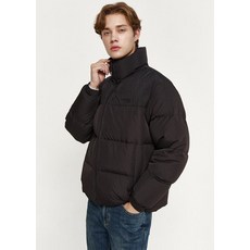 게스 진 남녀공용 페더라이트 배색 구스 푸퍼 MN4W9892