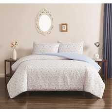 Truly Soft Maine 플로럴 킹 3피스 이불 커버 세트, Maine Floral Duvet