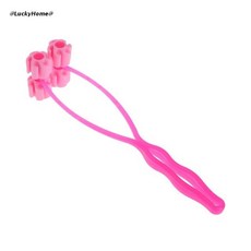 애완 동물 마사지 도구 강아지 새끼 고양이 개 날씬한 얼굴 다리 롤러 릴리프 실리콘, [01] Rose, 1개