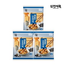 [삼진어묵] 해물모듬어묵 3개 리뷰후기