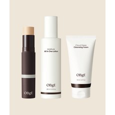 OBGE 내추럴 커버 파운데이션 + 모이스처 올인원 로션 클라우드 딥 클렌징폼 세트299570