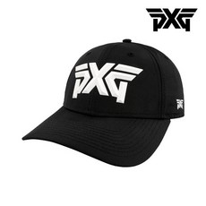 PXG 페이스테드 로고 940 골프 캡모자 블랙, FREE, FREE