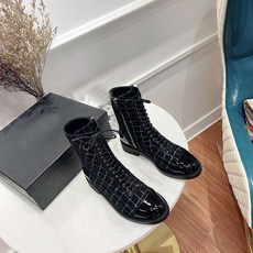 야베스상점 겨울 가을 둥근코 모직 패치워크 수입 양 에나멜 핸드메이드 제작 스윗 칸 x2개