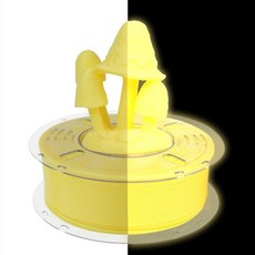 VOXELAB Luminous HS PLA 필라멘트 1.75mm +/- 0.02mm 루미너스 래피드 PLA 3D 프린터 필라멘트 최대 500mm/s 고속 인쇄 야광 필라멘트, 고속 라이트 브라운