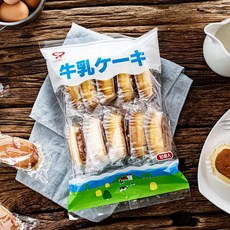 시아와세도 케이크 밀크케이크 우유크림 카스테라, 1개, 180g