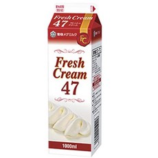 눈표 메그 밀크 신선한 크림 47 [1000ml×1개] 업무용 쿨편