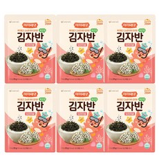 [아이배냇] 아기반찬 김자반 야채 오리지널 2종 6개 행사, 김자반 오리지널, 25g