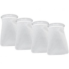 SEATORCH 7 in filter sock 3D 허니콤 디자인 필터 양말 양말 7인치 7인치 소금물 수족관용 링 x 12인치 Long Fits Eshops and Aqu, 4 Pack