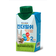 파스퇴르 킨더밀쉬 액상분유 2단계 200ml