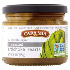 Cara Mia Artichoke Hearts Marinated 카라 미아 아티초크 하트 매리네이드, 184g, 1개