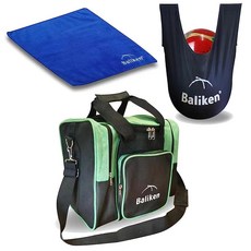 ZHUMENG 볼링 토트 백 세트에는 튼튼한 600D 백과 SeeSaw 가방 및 클리너 타월이 포함되어 있습니다