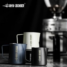 MHW-3BOMBER 5.0 스팀피쳐 밀크저그 라떼아트 500/600/700ml 스팀피처, 400ml, 프러시안 블루, 1개