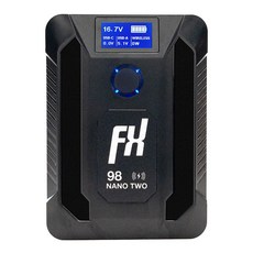FXLION 나노 투 와이어리스 V마운트 배터리 100Wh / 10A 스마트폰 무선충전 기능 탑재, 1개