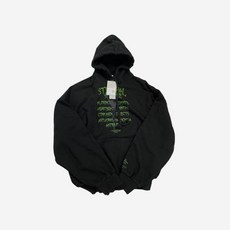 [정품]언더마이카 스탕달 신드롬 오버사이즈 후드 그린 애쉬 - 23FW (더현대 서울 한정) Undermycar Stendhal Syndrome Oversized Hoodie Gr