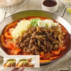 프레시지 호로록 우삼겹 떡볶이 냉장 밀키트 (2인분) 1+1