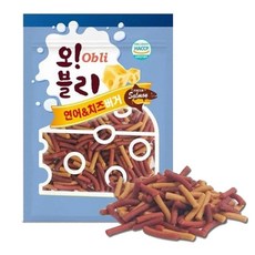 연어 앤 치즈 촉촉 반려견 간식 100g 말티푸 댕댕이, 1개 - 강아지치즈간식