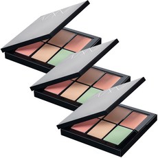 유니클럽 본 투 플로리스 컨실러 크림 2g x 6p, PINK + BEIGE + SKIN + COFFEE + GREEN + PEACH, 3개
