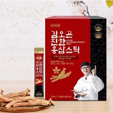 김오곤 진한 홍삼스틱 100p+쇼핑백, 1000ml, 1개