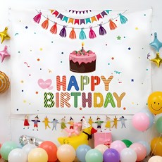 Peito生日宴會派對回憶橫幅掛布, E5