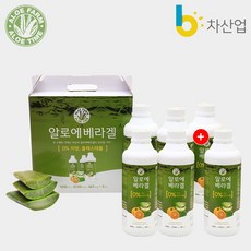 김정문알로에 프라임 알로에겔
 알로에팜 알로에타임 유기농 알로에겔 1050ml 6개 1.05L