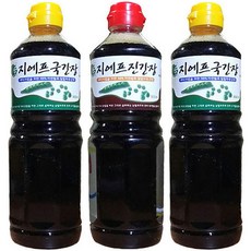 아우첼지에프 지에프 국간장 (900ml), 지에프 국간장 2개 + 진간장 1개 (900mlx3개), 3개, 900ml