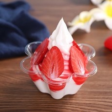 빙수 아이스크림 모형 장식품, e