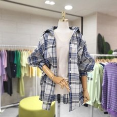 에잇컨셉 SG C22D7FN010_루즈핏 루체크 린넨남방 267919