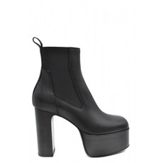 [RICK OWENS] 여성 앵클 부츠 블랙 RP19F5889 LDE