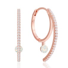 문스톤링귀걸이