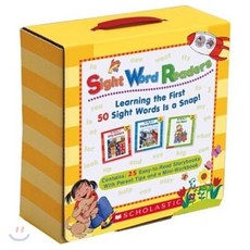 Sight Word Readers:Learning the First 50 Sight Words is a Snap! [With Mini-Workbook], Scholastic