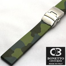 BONETTO 300L 프리미엄 보네또 러버스트랩 디버클 리버시블 - 카모그린 [리치워치]