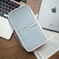 해외 여행용파우치 출장 여행용 다용도 파우치 여권 항공권 카드 보관용 파우치-71302