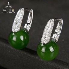 비취귀걸이원석