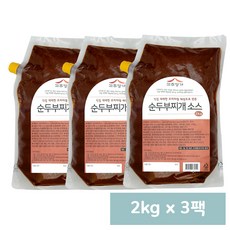 고추명가 순두부찌개소스 2kg, 3개