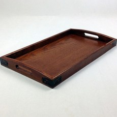 kirahosi 접시 가정용 주방 업소용 그릇 식당 나무 쟁반 목재 인테리어 25 ML +덧신 증정 T9iaw87, TP014-A1(38*23)