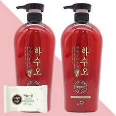 꽃을든남자 하수오 프리미엄 한방 컨디셔너 1000ml 2개(+하늘선물 물티슈 10매), 01 하수오 한방 컨디셔너 1000ml 2개, 2개, 1L