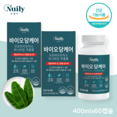 혈당유산균 혈당케어 장건강 60캡슐x2통 4개월분 바나바잎 유익균, 60캡슐x2통 (4개월분)