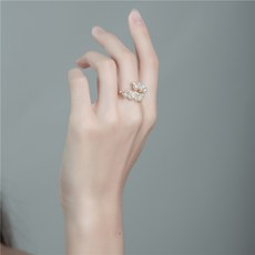 리얼진주12미리반지