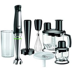 Braun MultiQuick 7 MQ 7087X 핸드 블렌더 - 가장 단단한 재료를 퓌레로 만들기 위한 ActiveBlade 스틸, MQ 7087X - 5 in 1, 1개