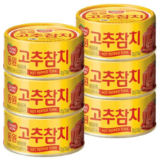 동원 고추 참치100g, 600g, 2개