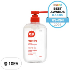 비앤비 액상형 젖병세정제, 600ml, 10개