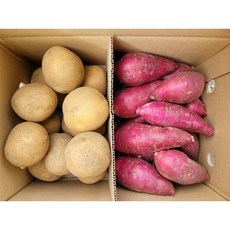 [푸드팜] 꿀고구마 1.5kg + 감자 1.5kg, 감자 1.5kg + 고구마 1.5kg