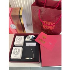 딥디크 까루셀 향초 로맨틱선물 한정 회전목마 선물세트, 선물세트70g베리+70g장미+주마등